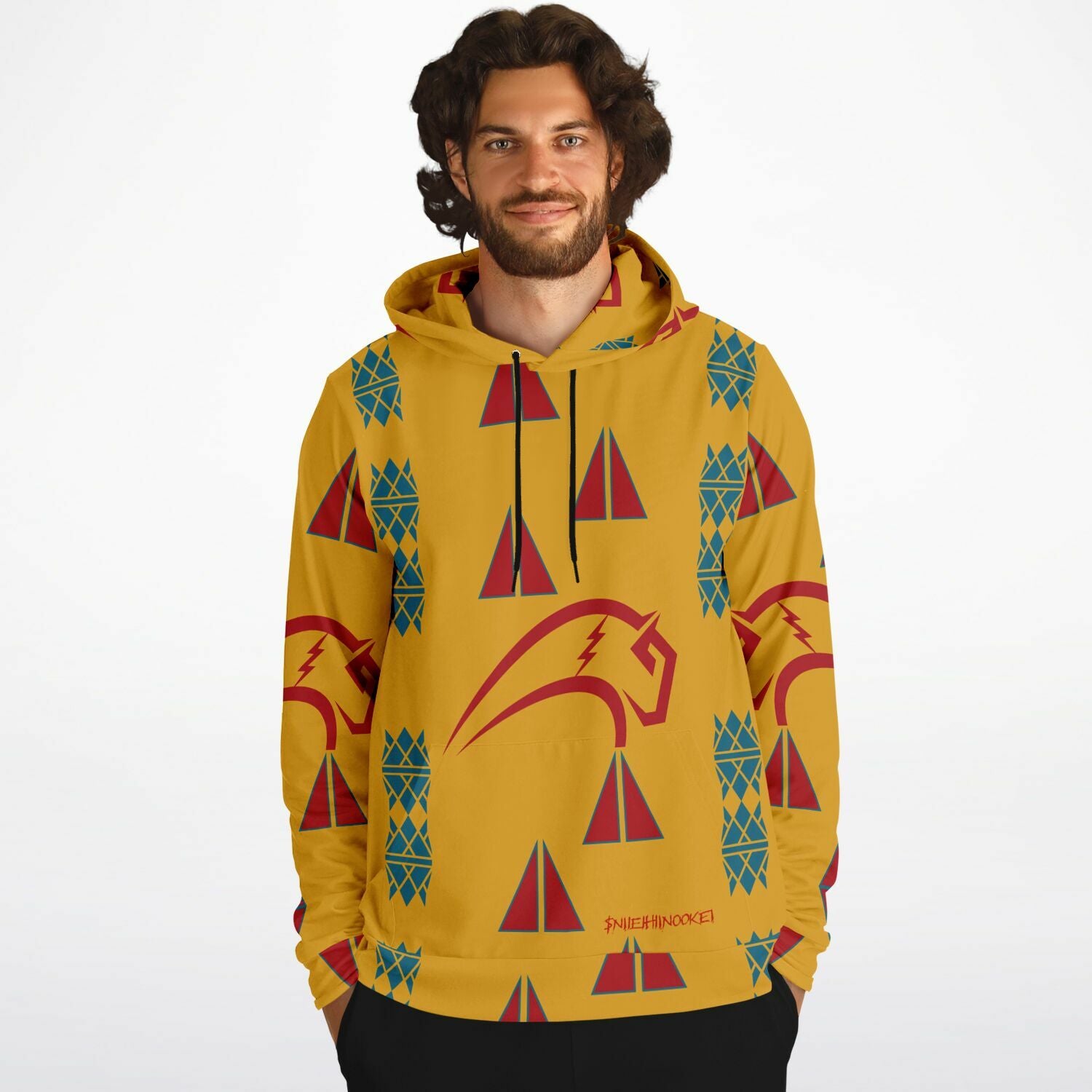 $NiieihiiNookei Athletic Hoodie - AOP