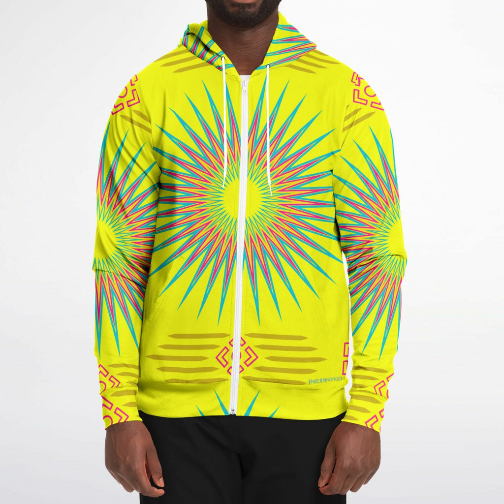 $NiieihiiNookei Fashion Zip-Up Hoodie - AOP