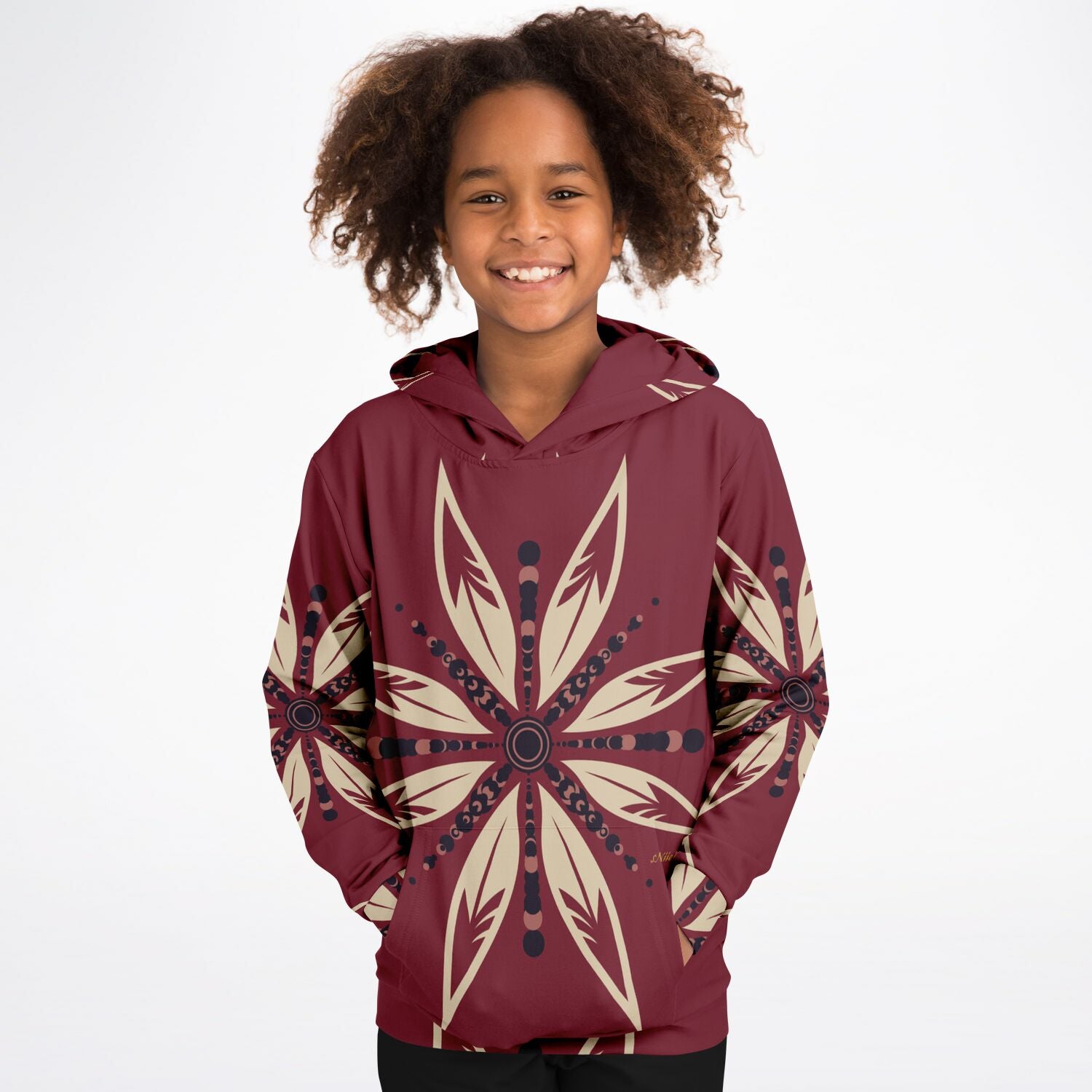 $NiieihiiNookei Fashion Kids Hoodie - AOP