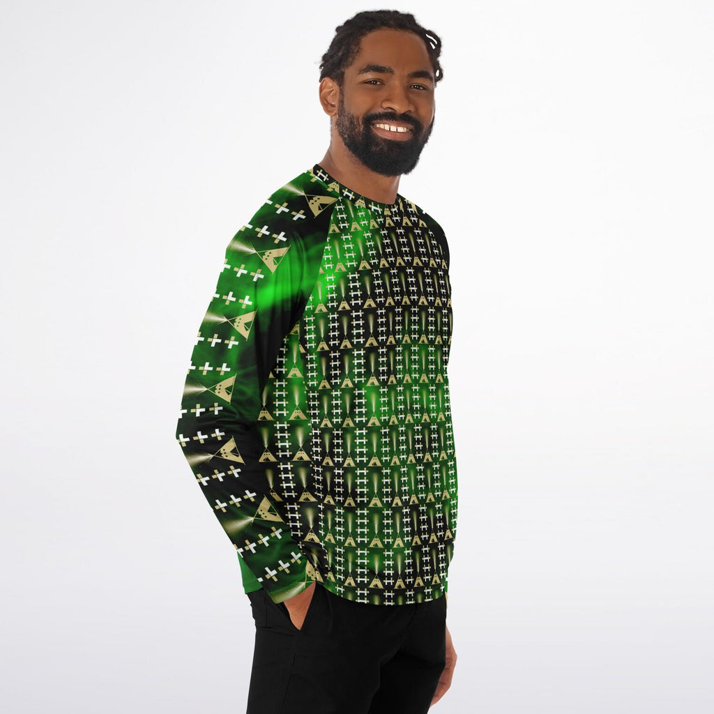 $NiieihiiNookei Men's Long Sleeve Performance Shirt - AOP