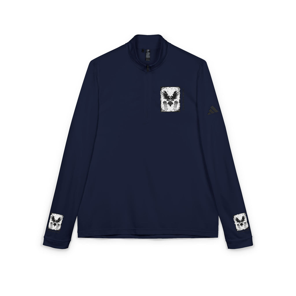 Adidas $NiieihiiNookei Embroidered Quarter-Zip Pullover — adidas® Performance Top