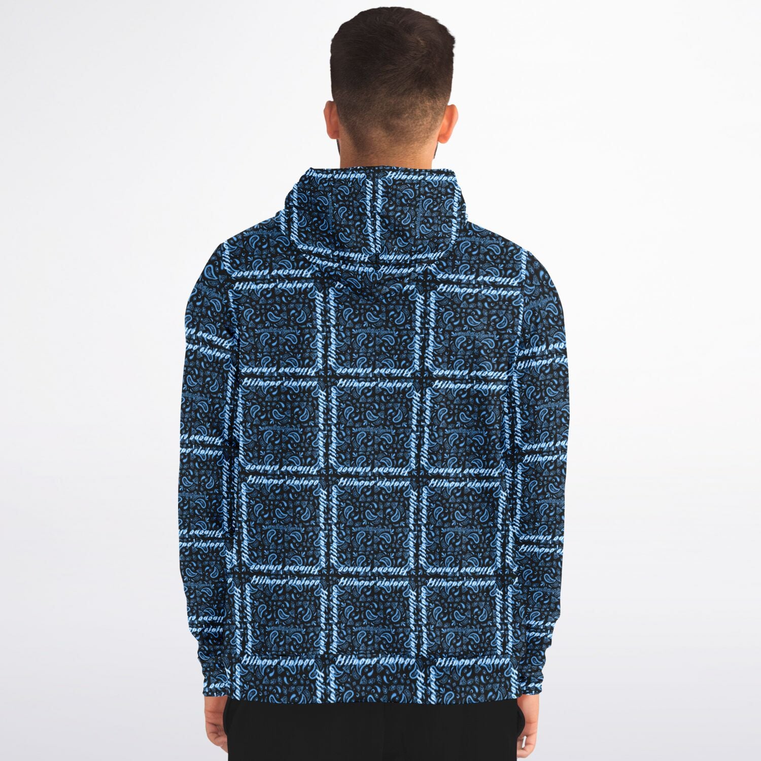 $NiieihiiNookei Athletic Zip-Up Hoodie - AOP