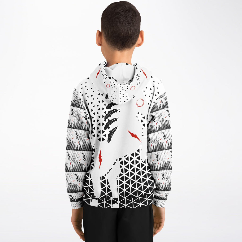 $NiieihiiNookei Fashion Kids Hoodie - AOP