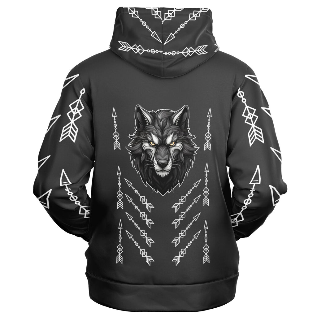 $NiieihiiNookei Athletic Zip-Up Hoodie - AOP