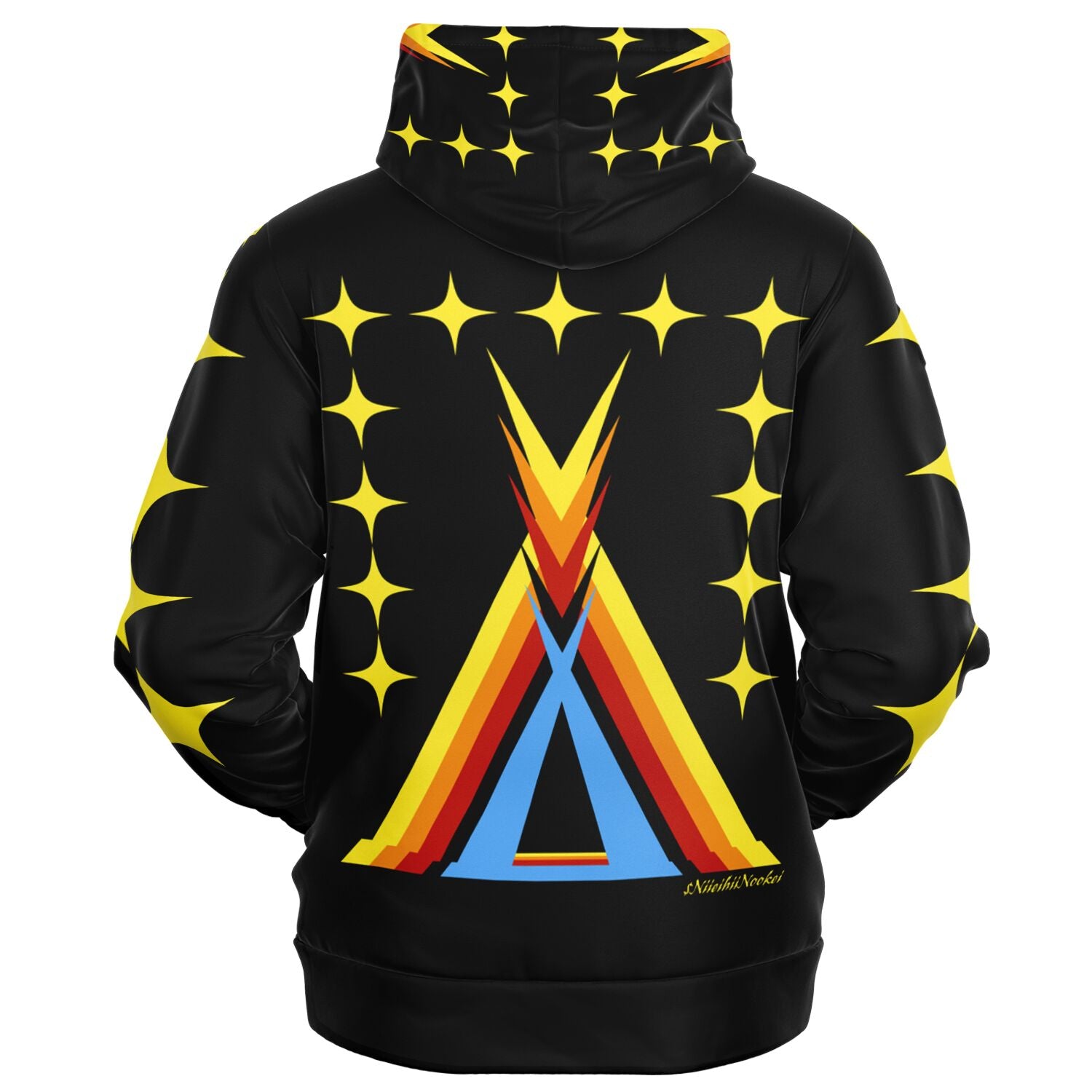 $NiieihiiNookei Zip-Up Hoodie - AOP