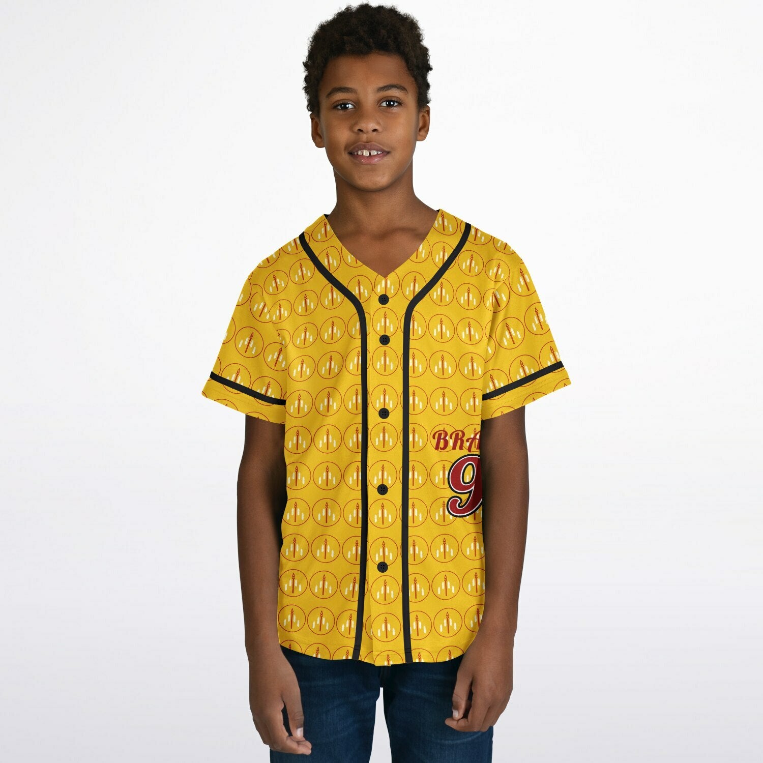 $NiieihiiNookei Youth Baseball Jersey - AOP