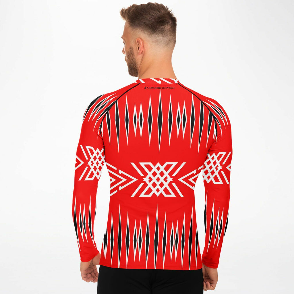 $NiieihiiNookei Men's Rashguard - AOP