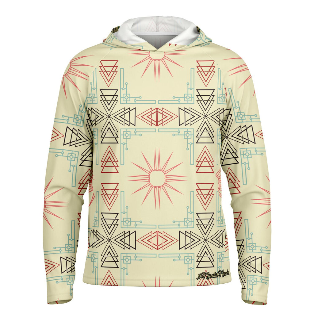 $NiieihiiNookei Hooded Performance Shirt - AOP
