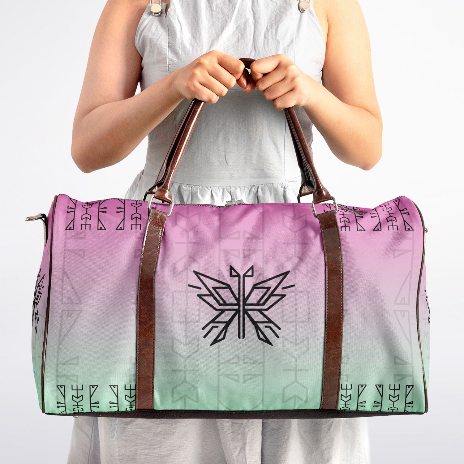 $NiieihiiNookei Urban Voyager Duffel Bag - AOP