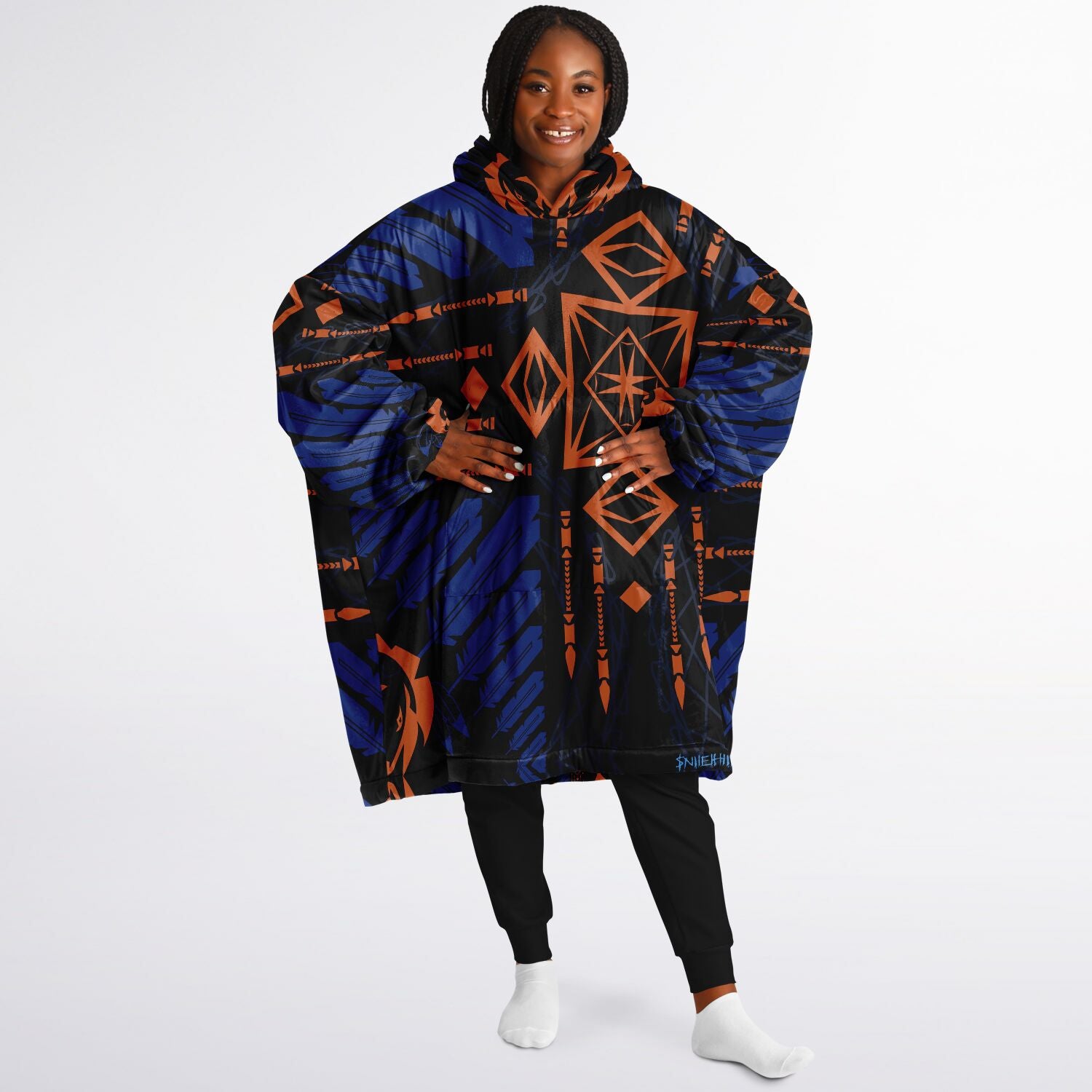 $NiieihiiNookei Snug Hoodie - AOP