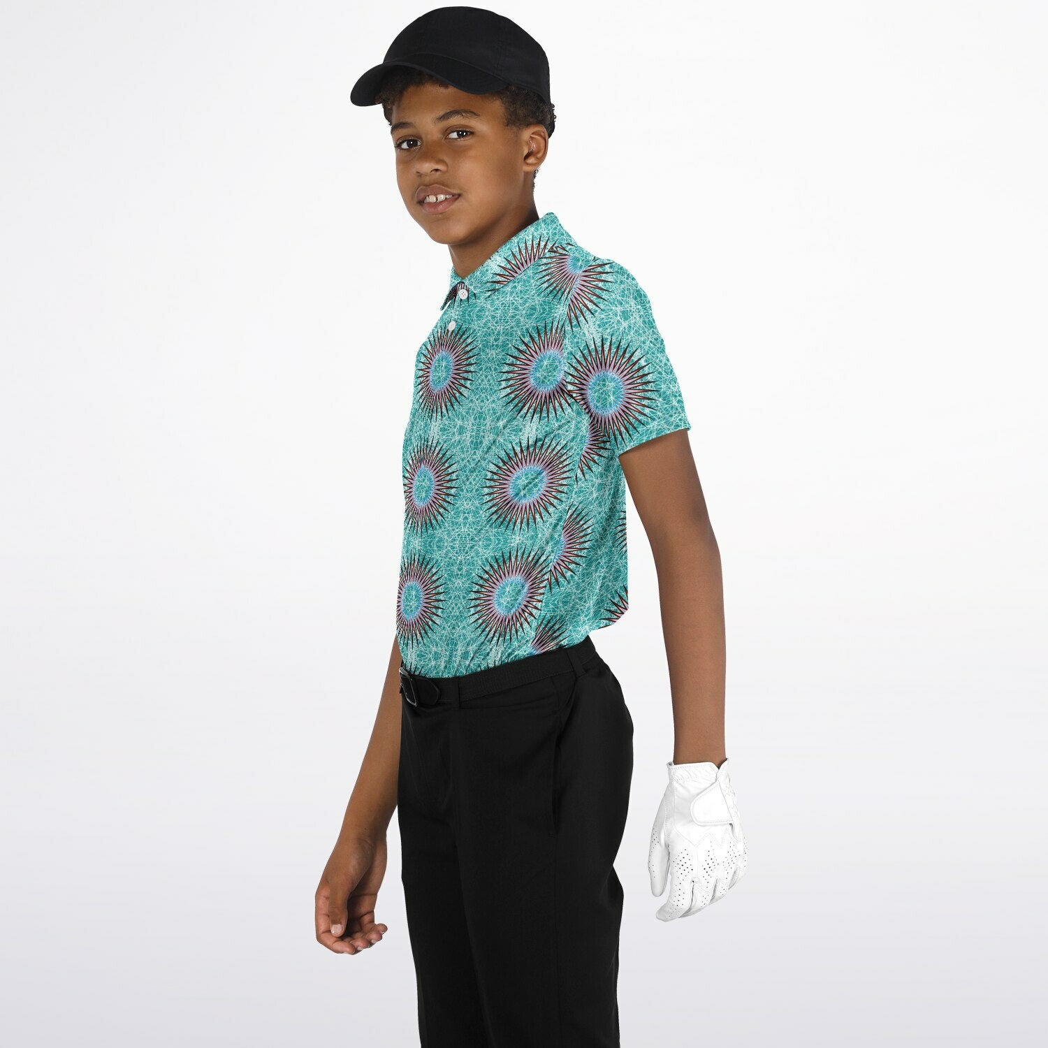 $NiieihiiNookei Kids Polo Shirt - AOP