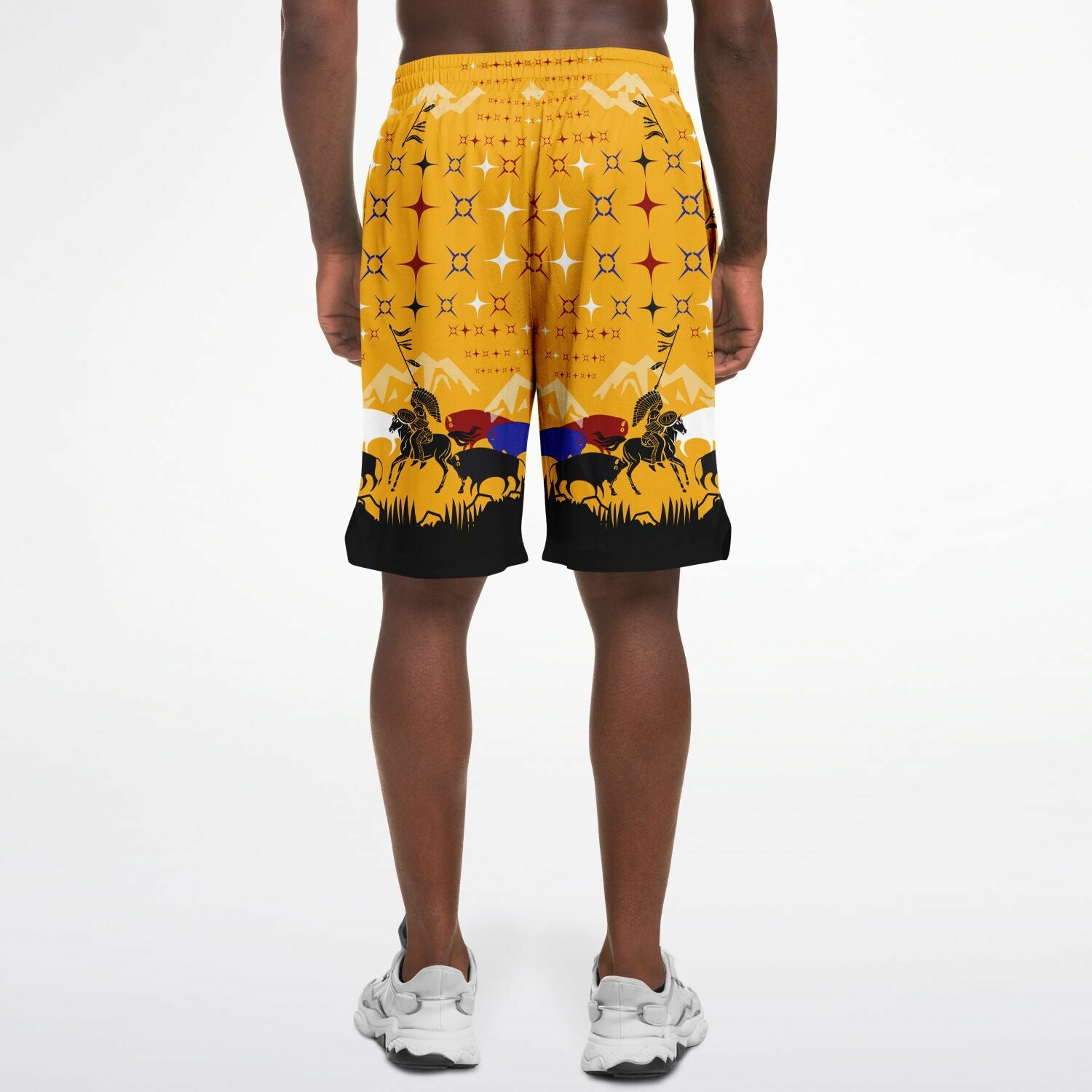 $NiieihiiNookei Basketball Short Rib - AOP