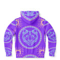 $NiieihiiNookei Bear Fashion Zip-Up Hoodie - AOP