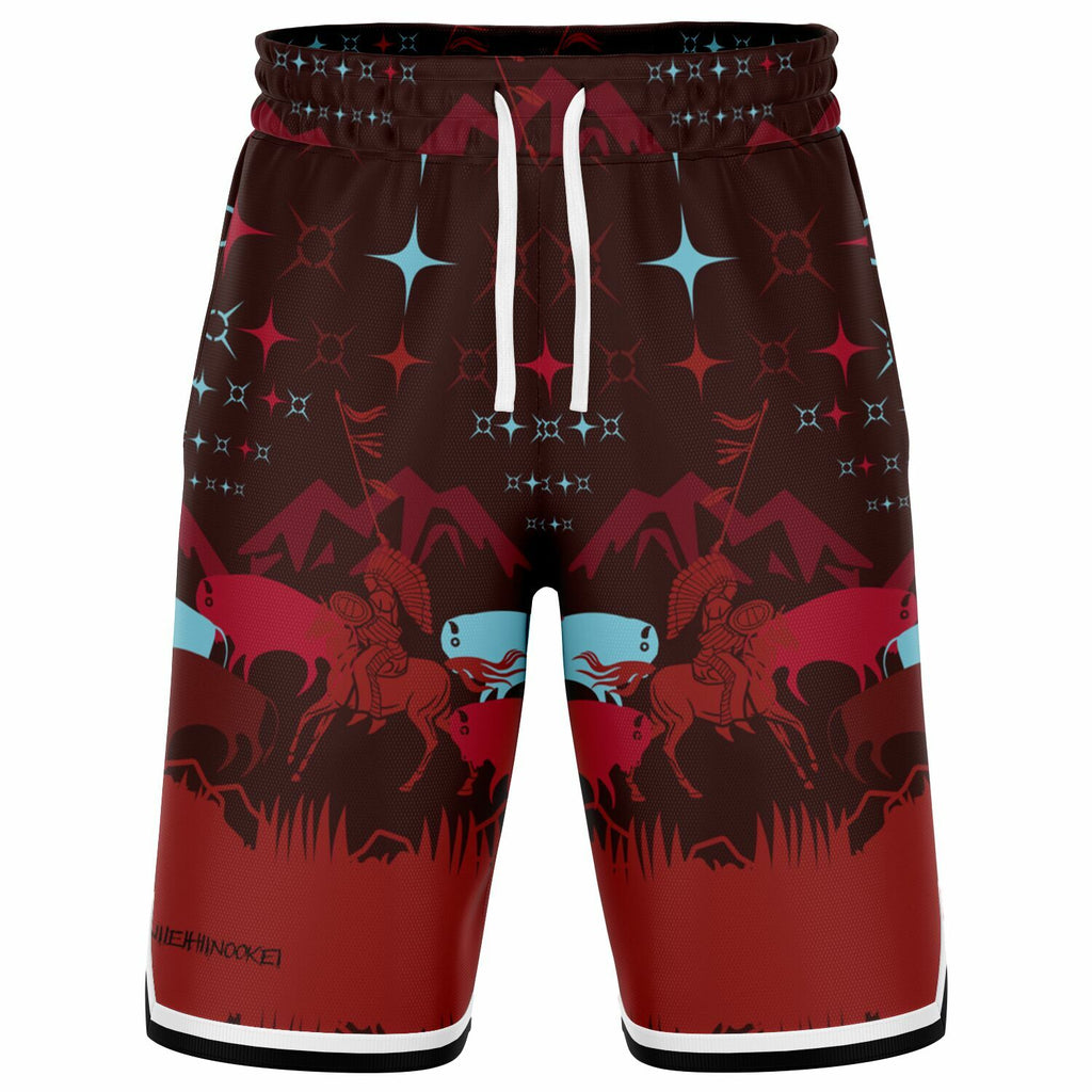 $NiieihiiNookei Basketball Short Rib - AOP