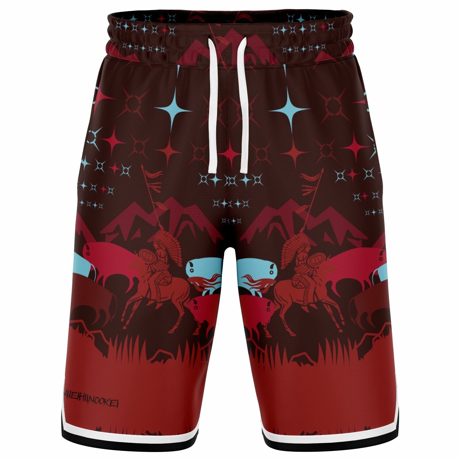 $NiieihiiNookei Basketball Short Rib - AOP