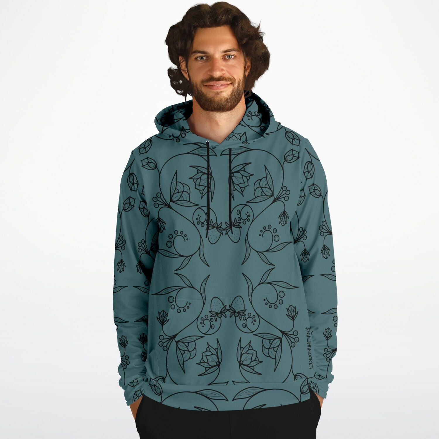 $NiieihiiNookei Athletic Hoodie - AOP
