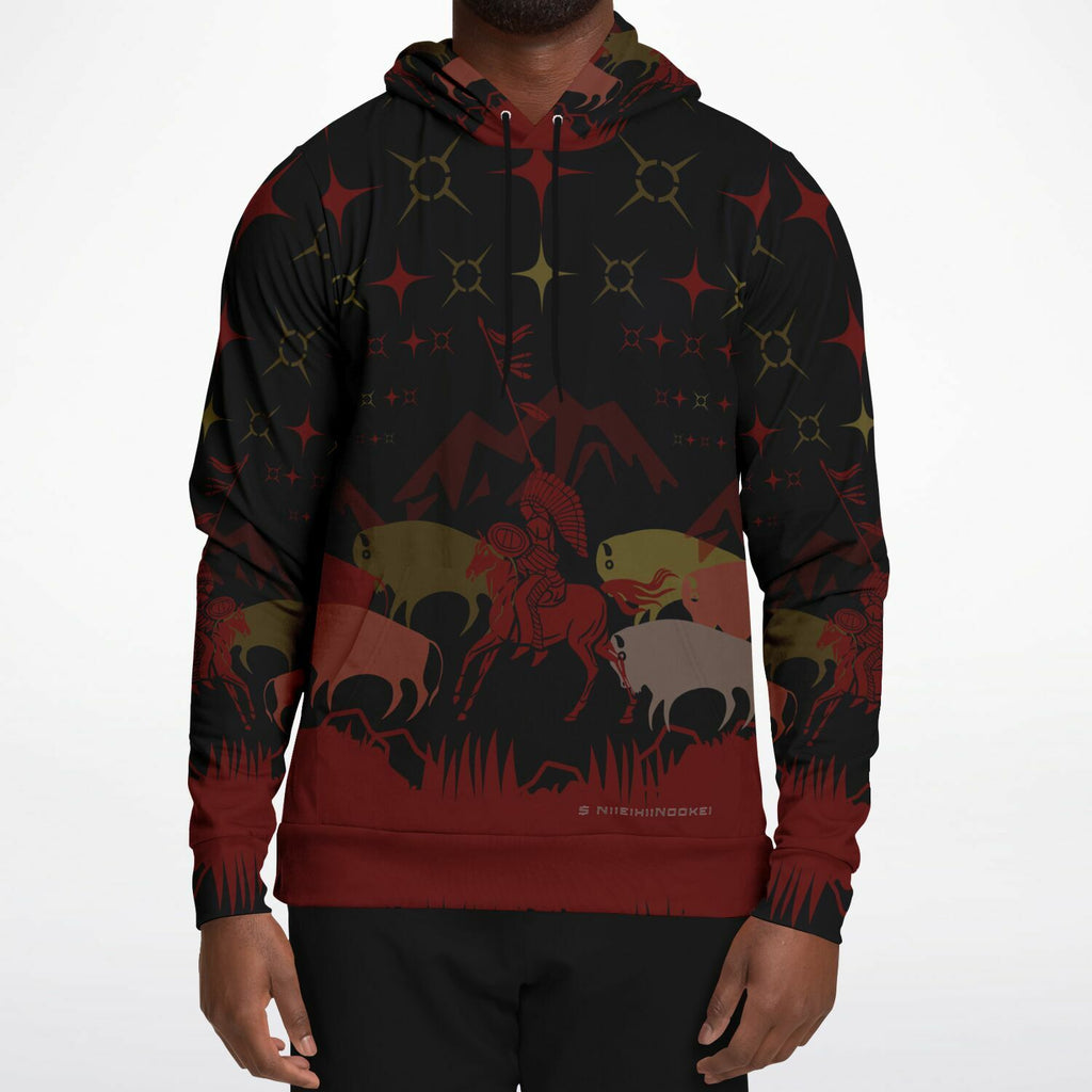 $NiieihiiNookei Athletic Hoodie - AOP