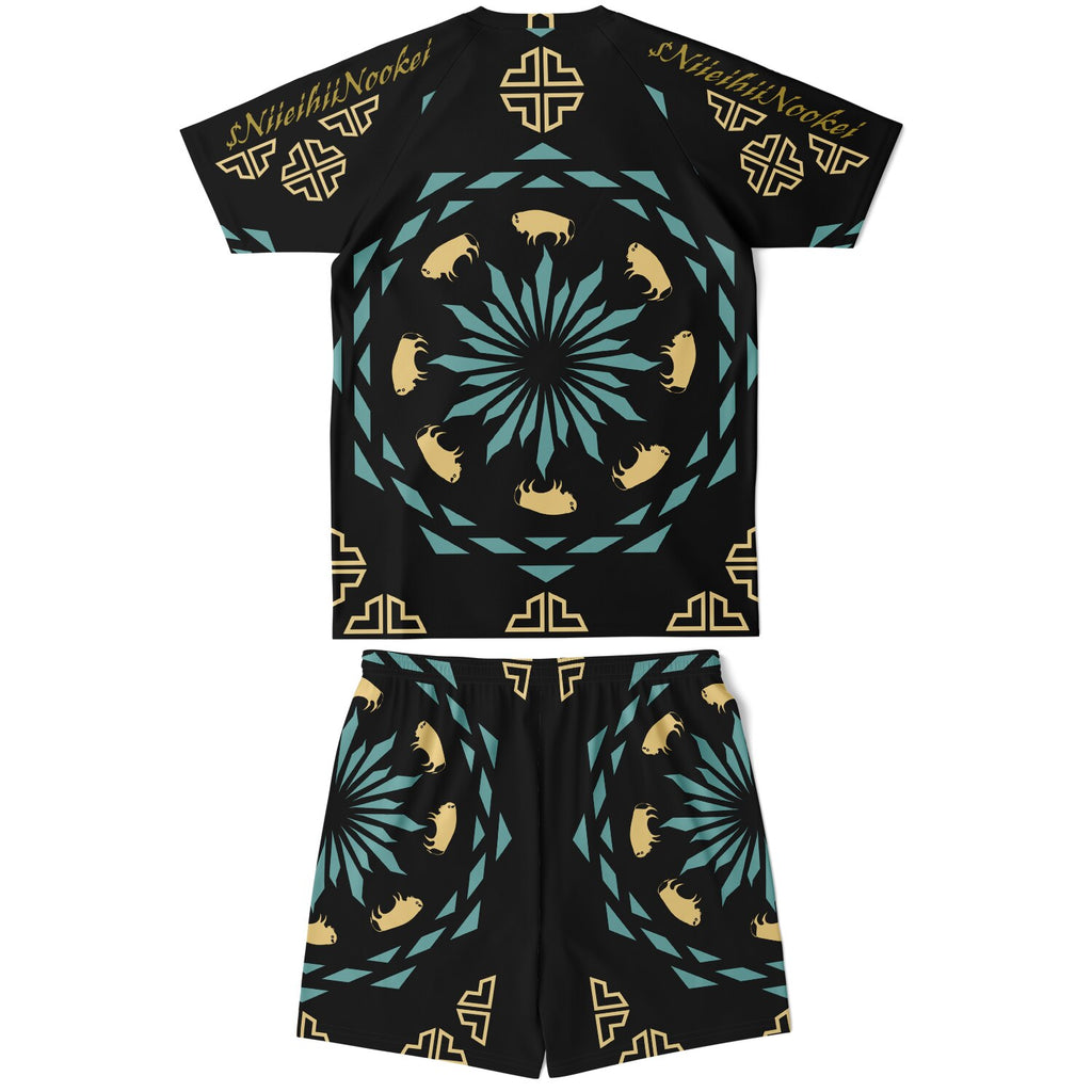$NiieihiiNookei Men's Athletic Set - AOP