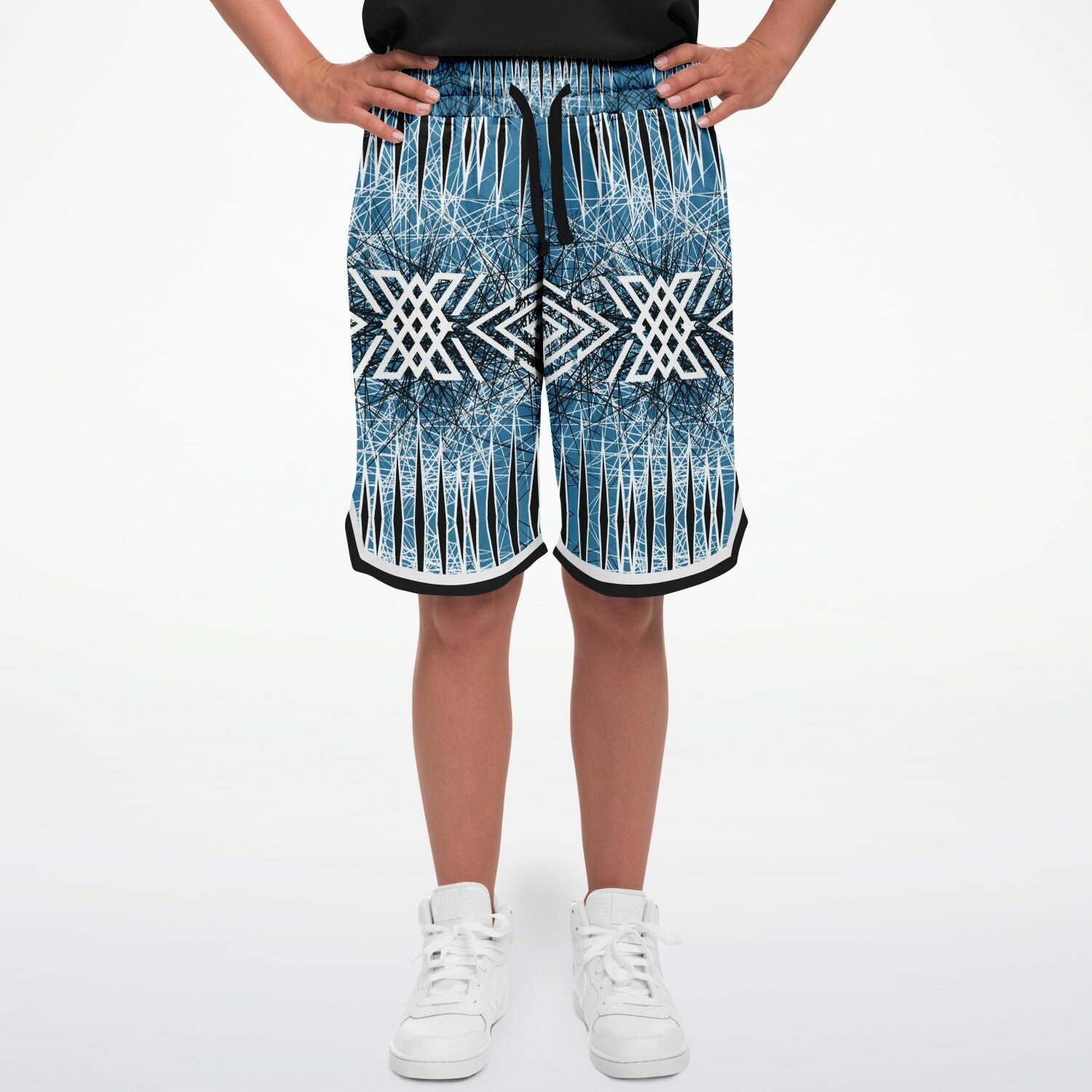 $NiieihiiNookei Basketball Short Rib - AOP