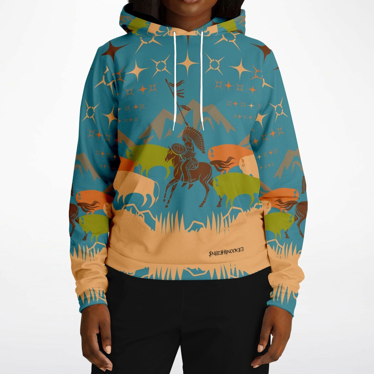$NiieihiiNookei Athletic Hoodie - AOP