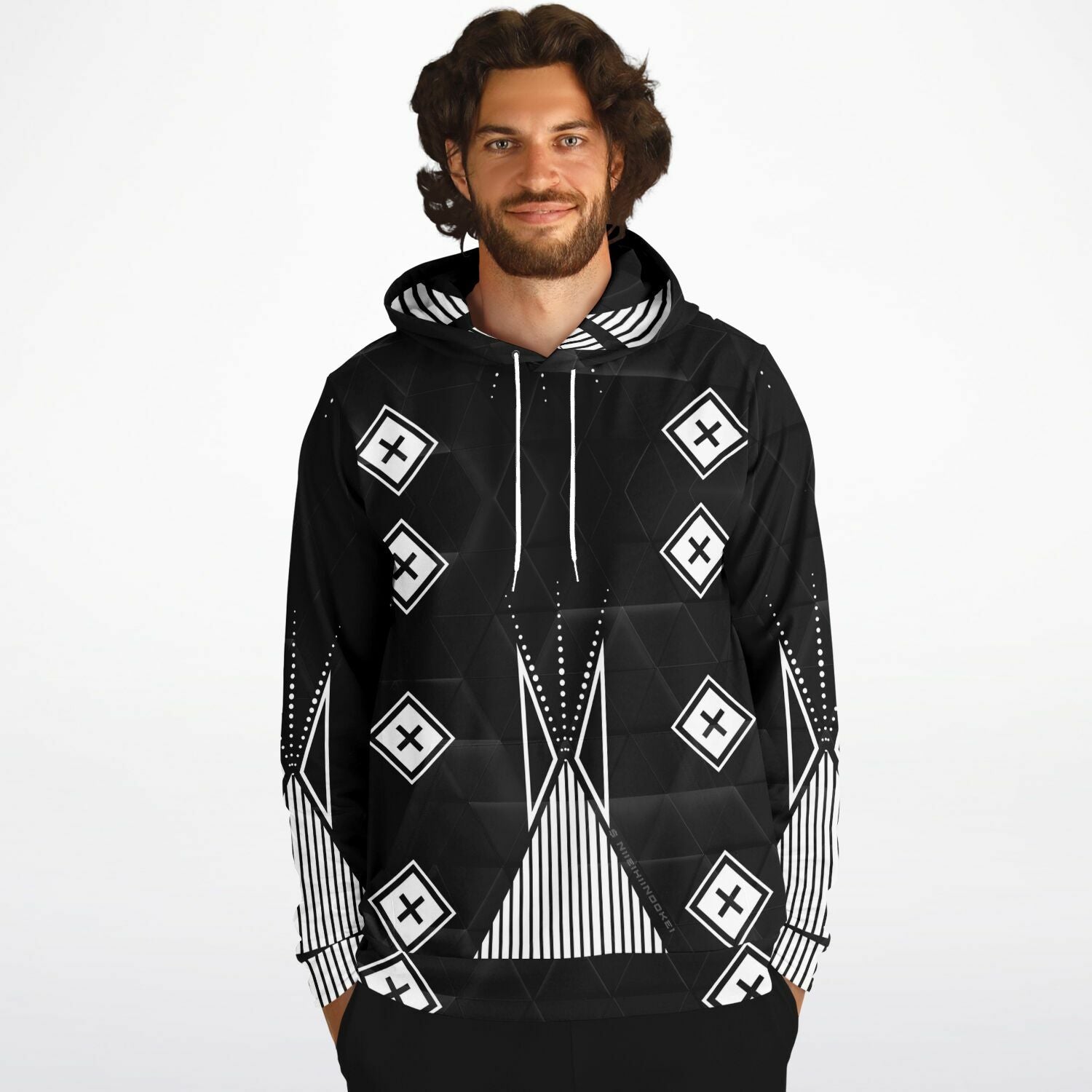 $NiieihiiNookei Athletic Hoodie - AOP