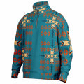 $NiieihiiNookei Heavyweight Oversized Quarter Zip Sweatshirt - AOP