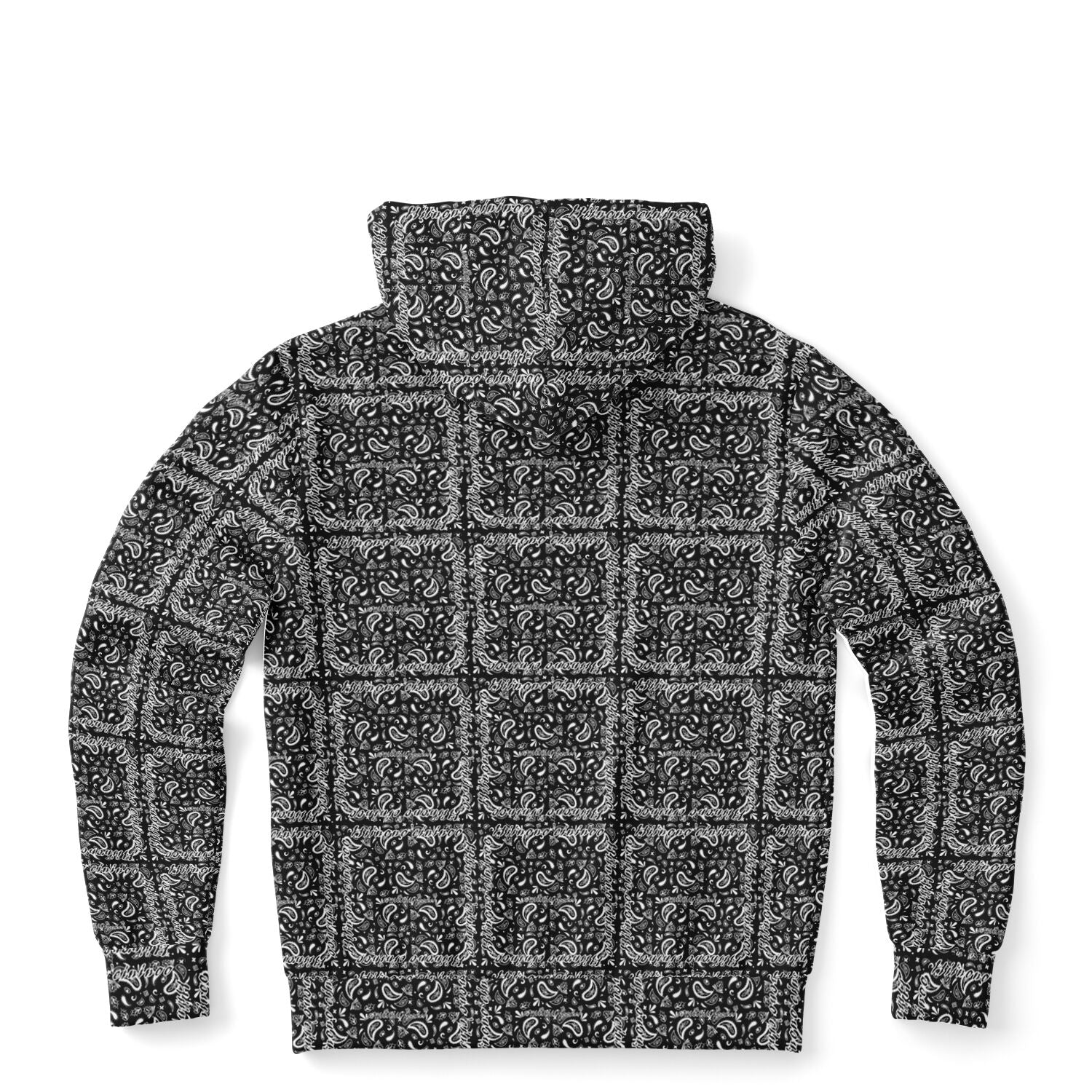 $NiieihiiNookei Athletic Zip-Up Hoodie - AOP