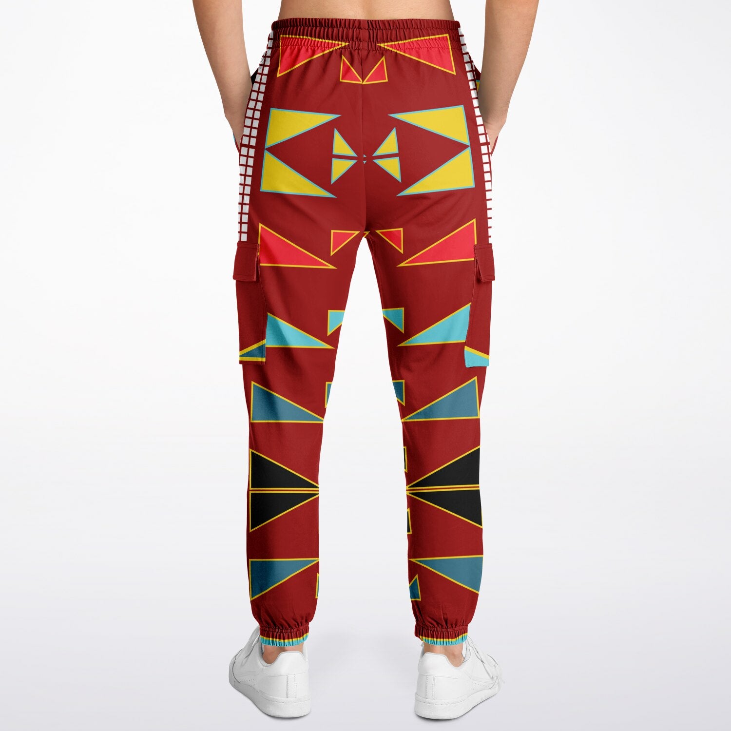 $NiieihiNookei Athletic Cargo Sweatpants - AOP