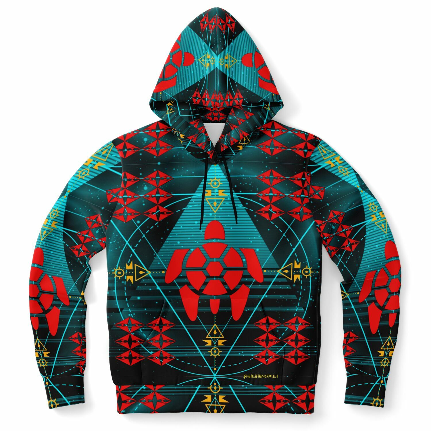 $NiieihiiNookei Athletic Hoodie - AOP