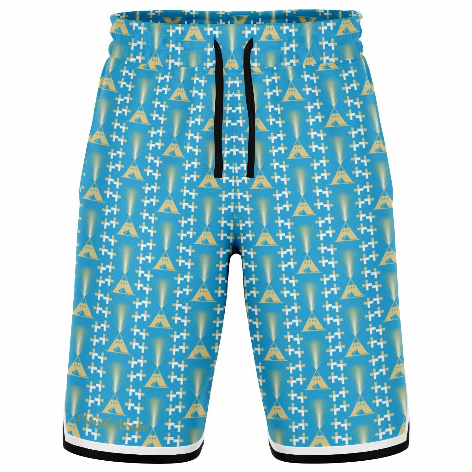 $NiieihiiNookei Basketball Short Rib - AOP