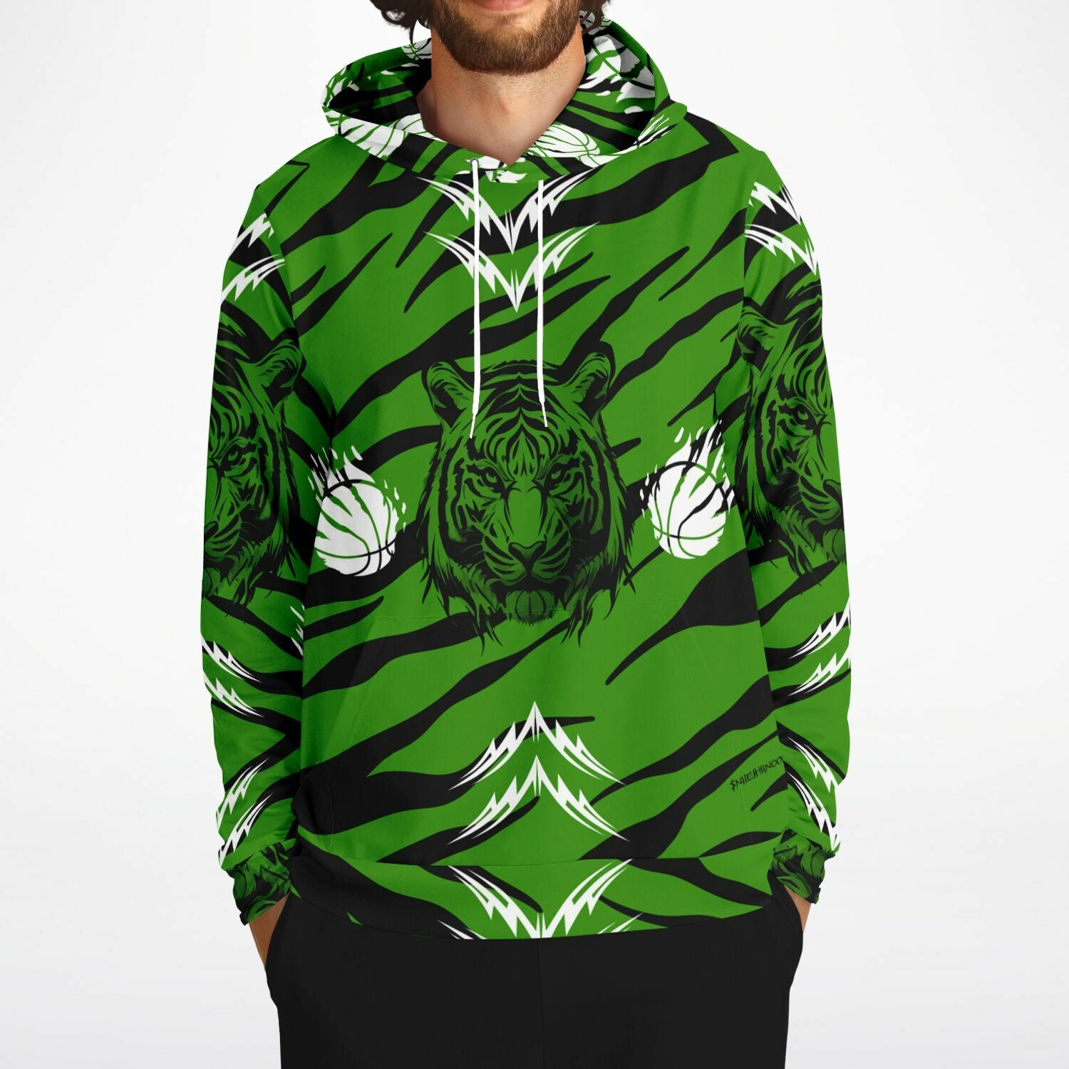 $NiieihiiNookei Custom Basketball Hoodie - AOP