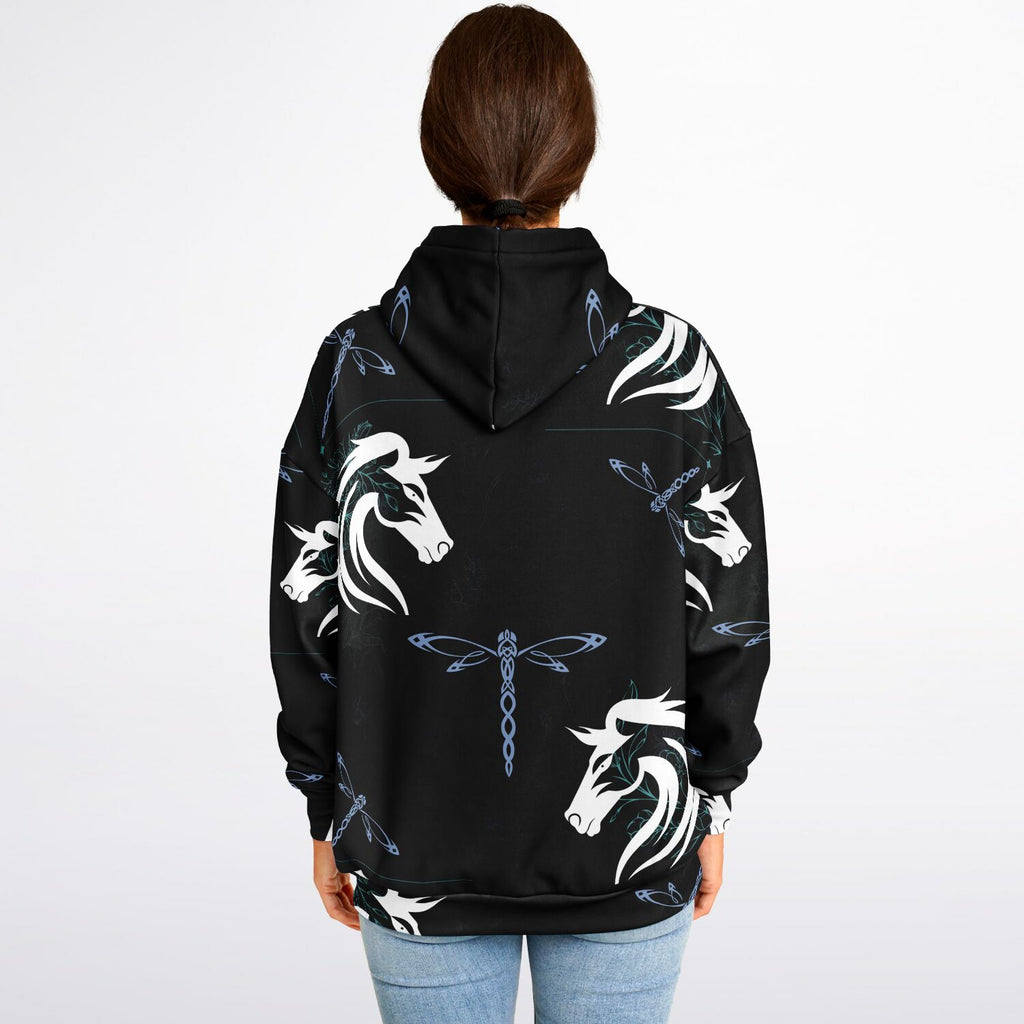$NiieihiiNookei Heavyweight Oversized Hoodie - AOP