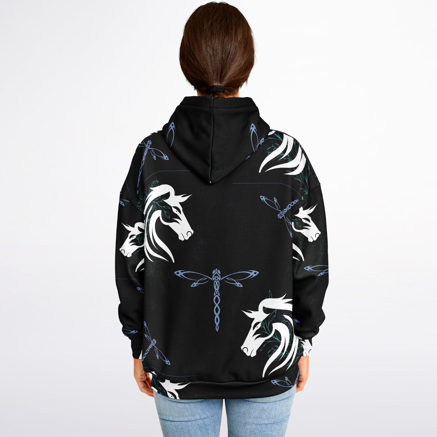 $NiieihiiNookei Heavyweight Oversized Hoodie - AOP