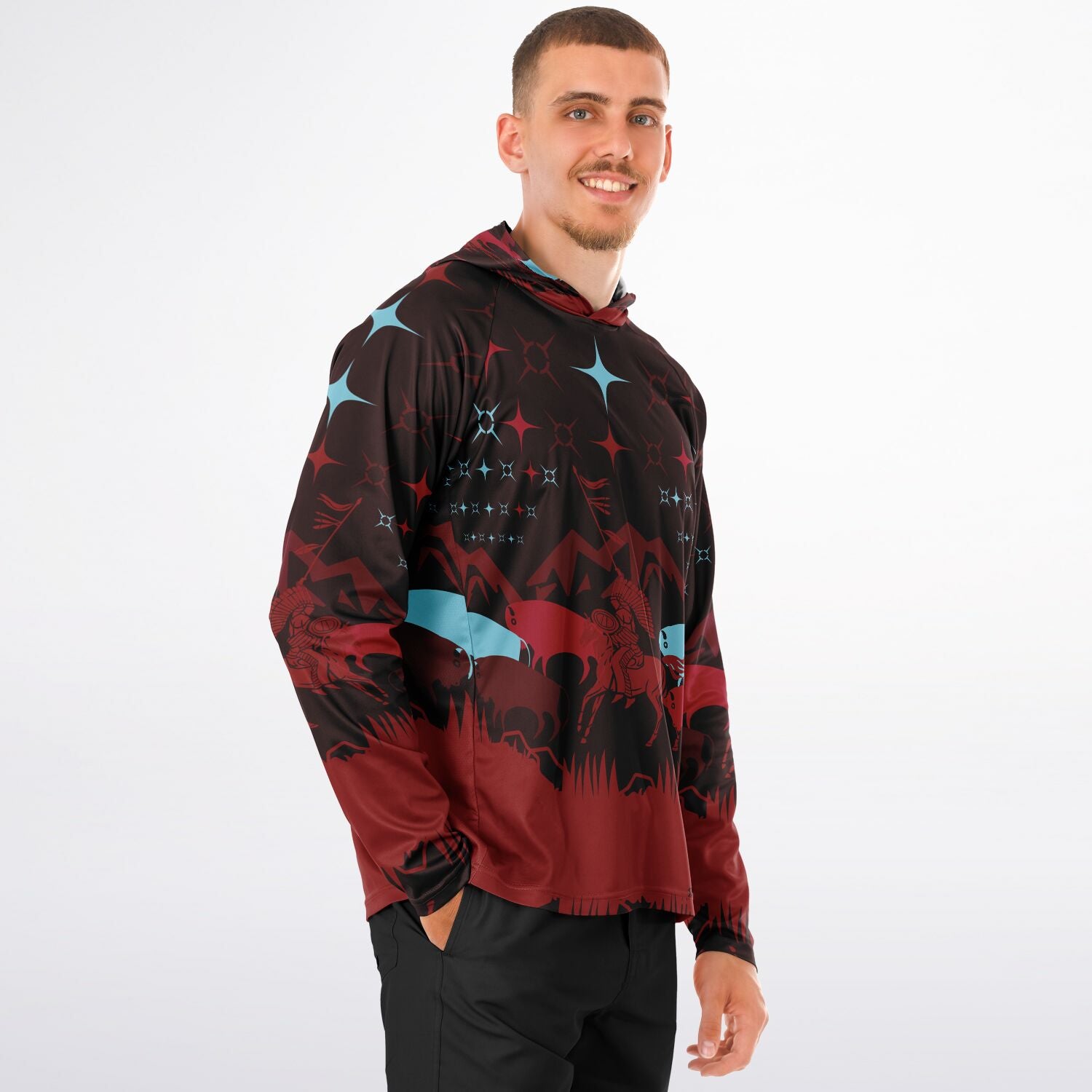 $NiieihiiNookei Performance Hoodie - AOP