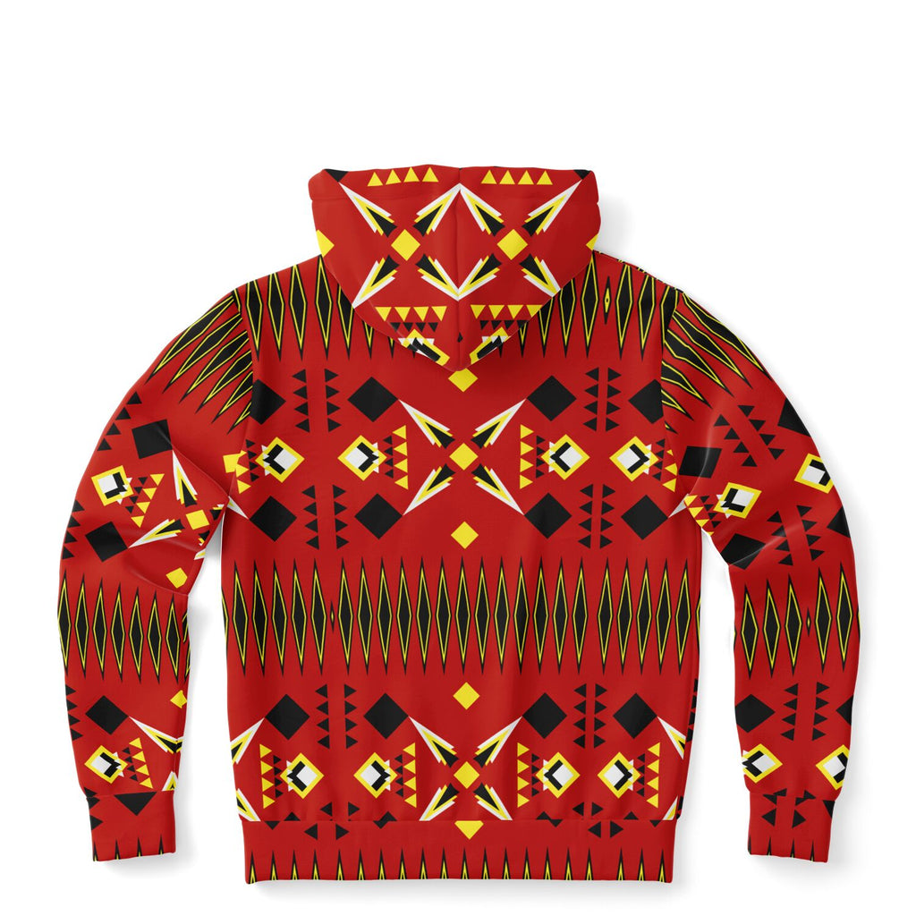$NiieihiiNookei Athletic Zip-Up Hoodie - AOP