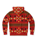 $NiieihiiNookei Athletic Zip-Up Hoodie - AOP