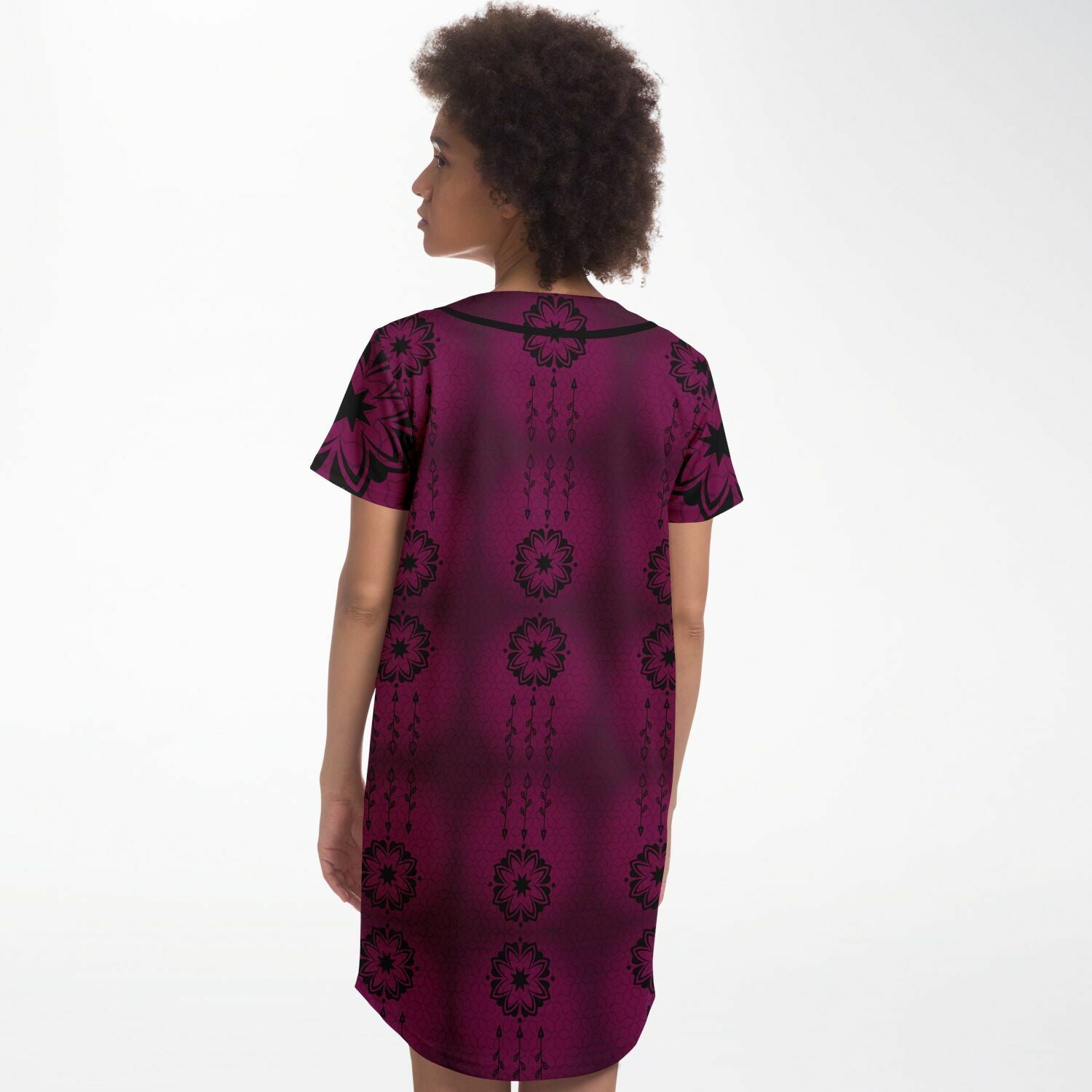 $NiieihiiNookei Baseball Jersey Dress - AOP