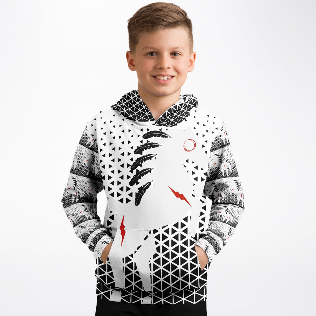 $NiieihiiNookei Fashion Kids Hoodie - AOP