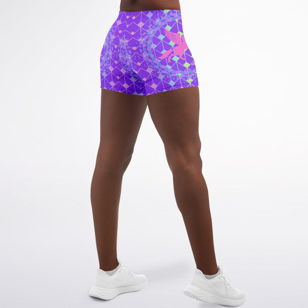 Design by Elliana Legging Shorts - AOP