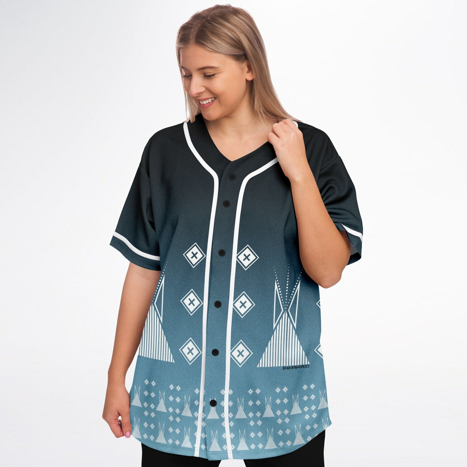$NiieihiiNookei Baseball Jersey - AOP