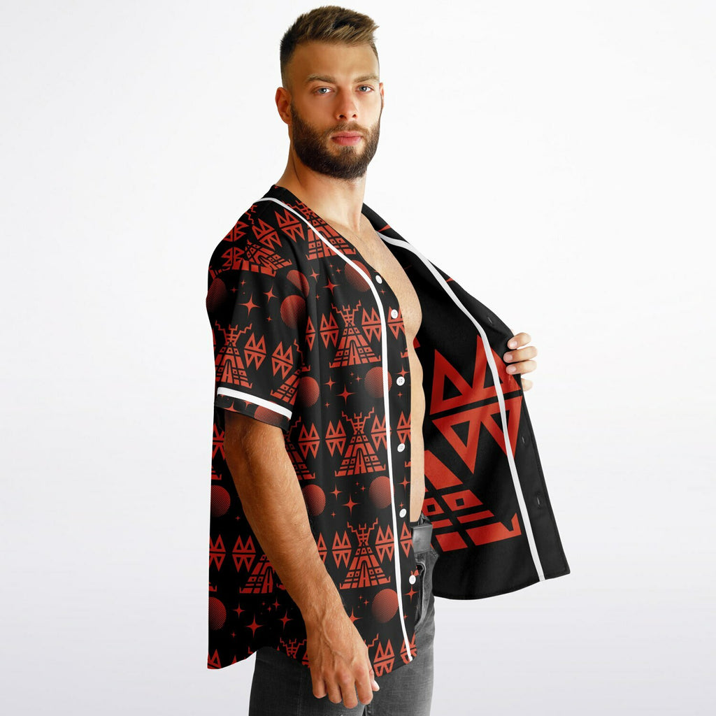 Reversible Baseball Jersey - AOP