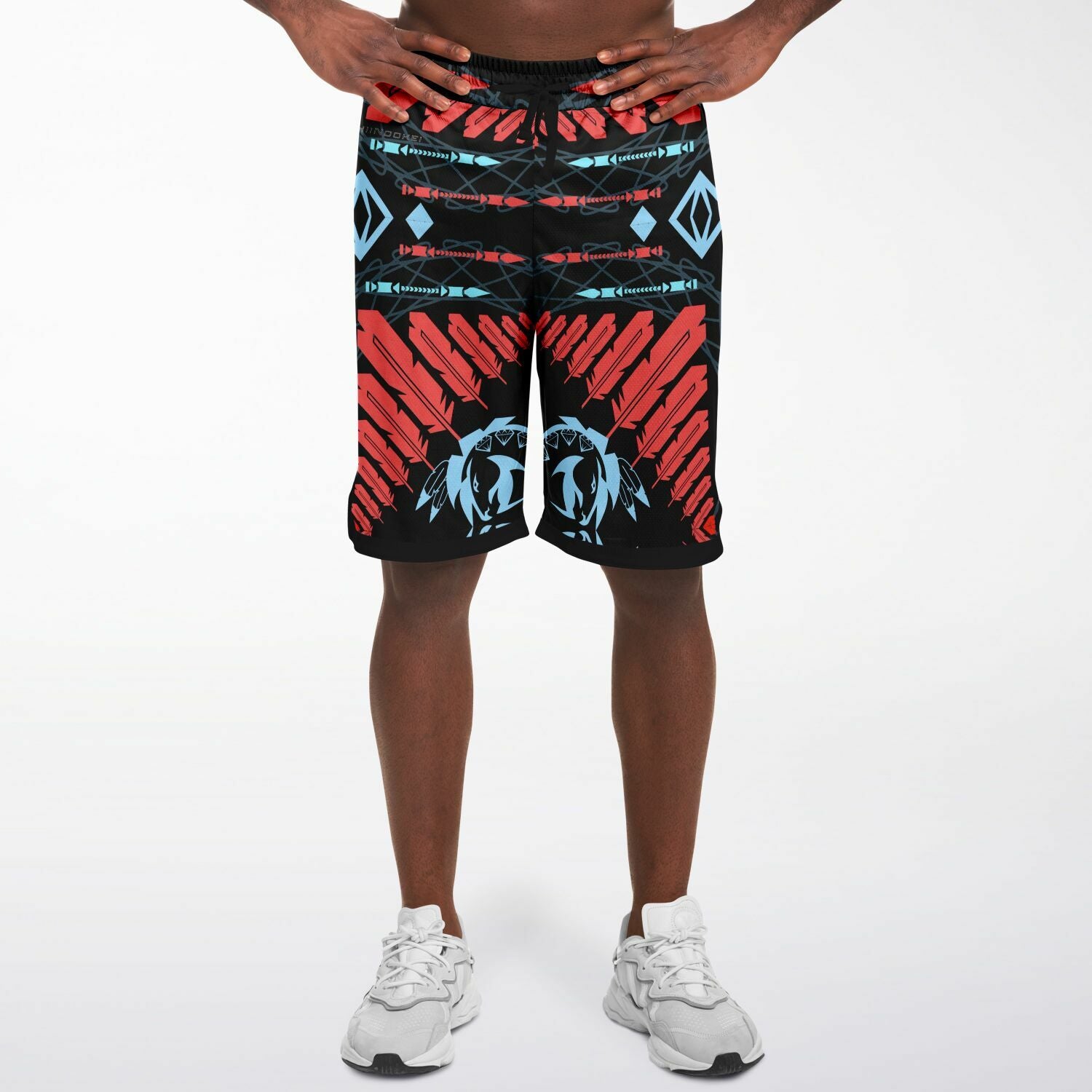 $NiieihiiNookei Basketball Short Rib - AOP