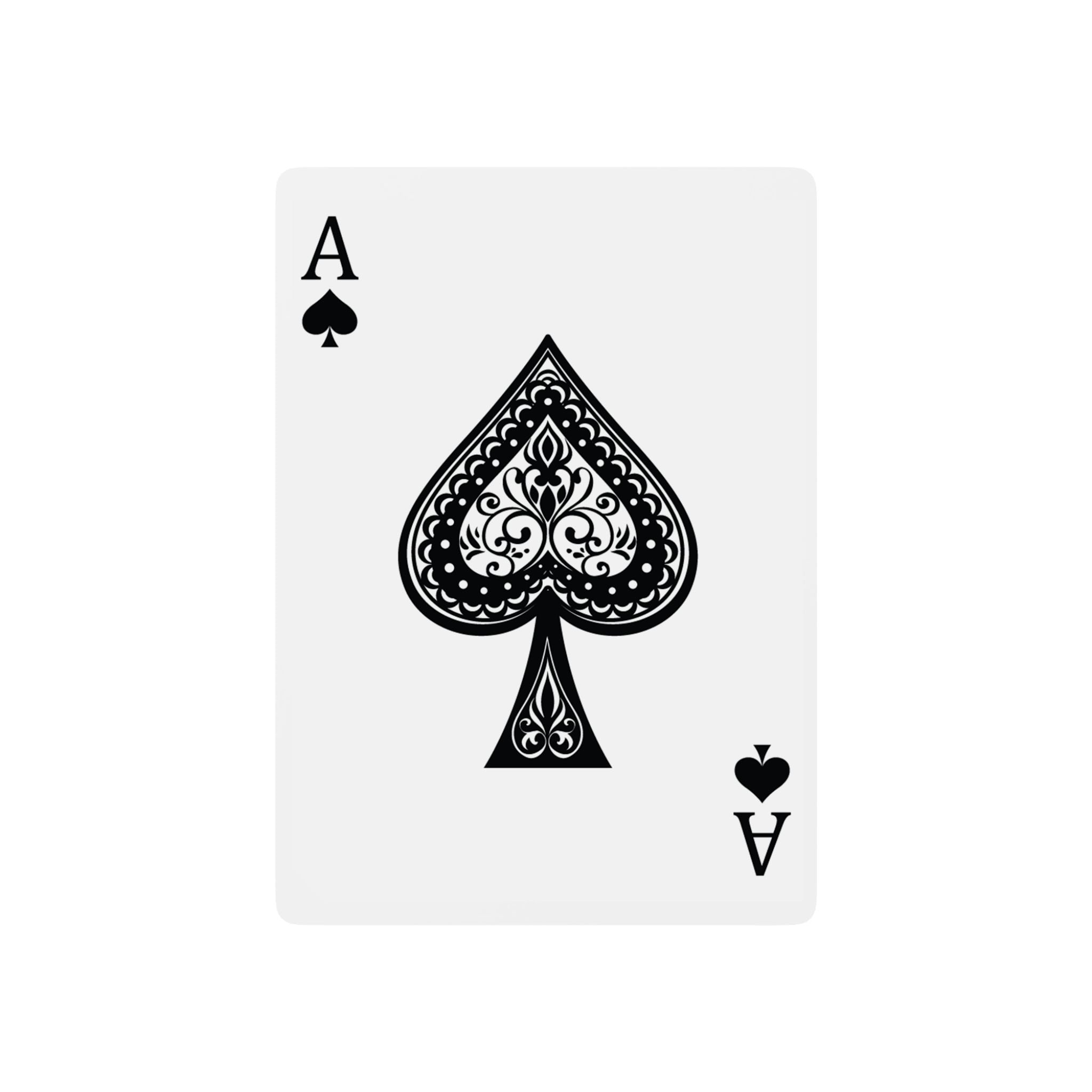 Poker Playing Cards — Modern Tribal Ace Design Deck