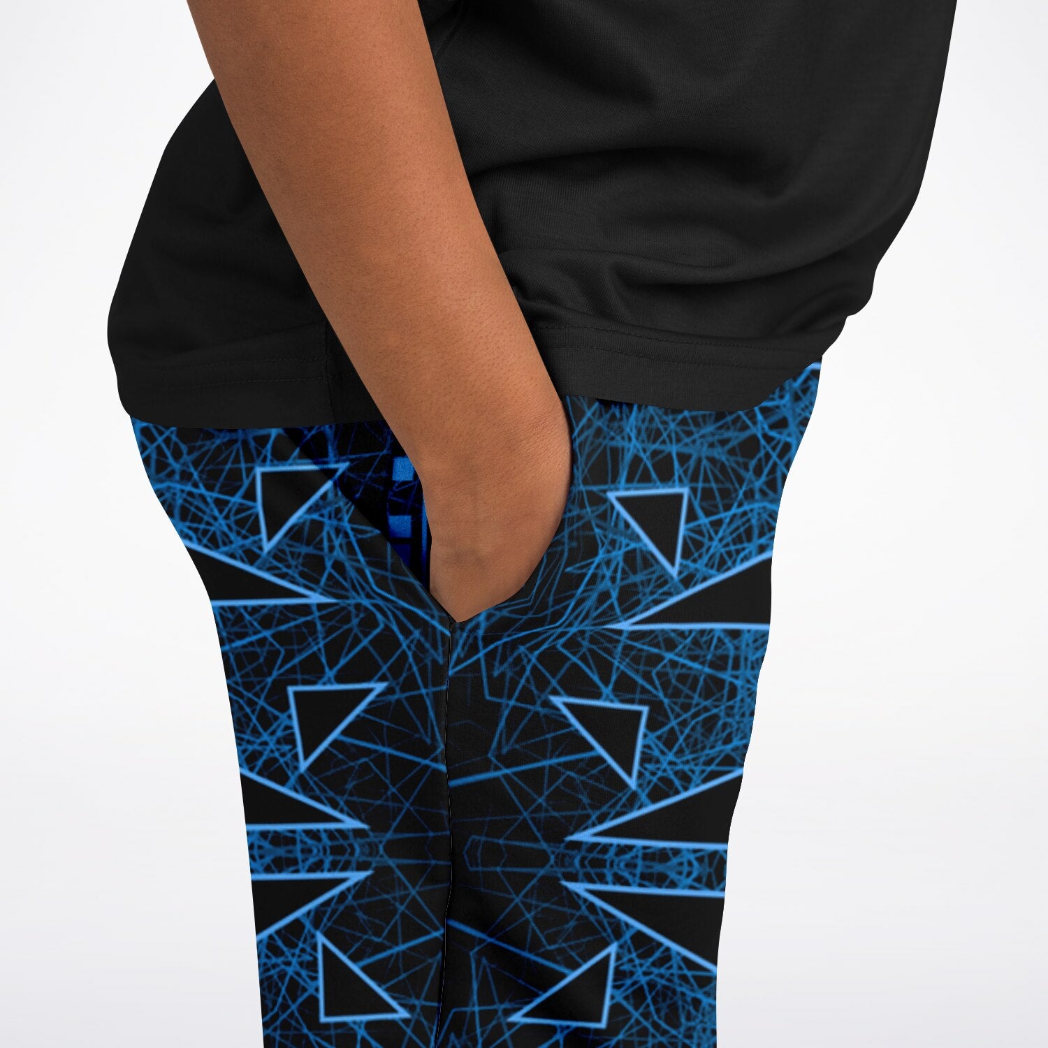 $NiieihiiNookei Tipi Matrix Athletic Kids/Youth Jogger - AOP