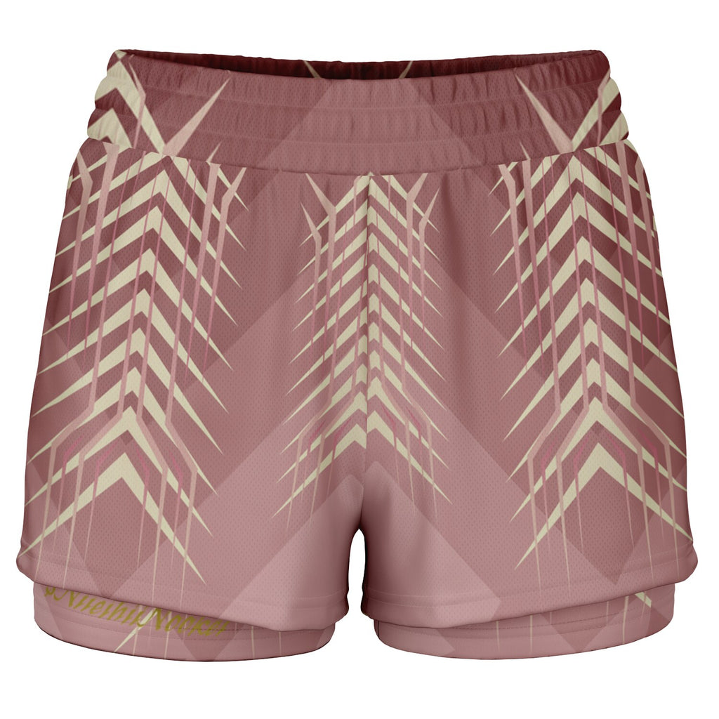$NiieihiiNookei Women's 2-in-1 Shorts - AOP