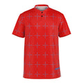 $NiieihiiNookei Blade Collar Polo Shirt - AOP