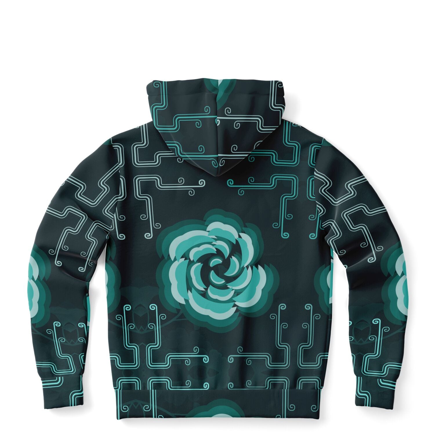 $NiieihiiNookei Fashion Zip-Up Hoodie - AOP