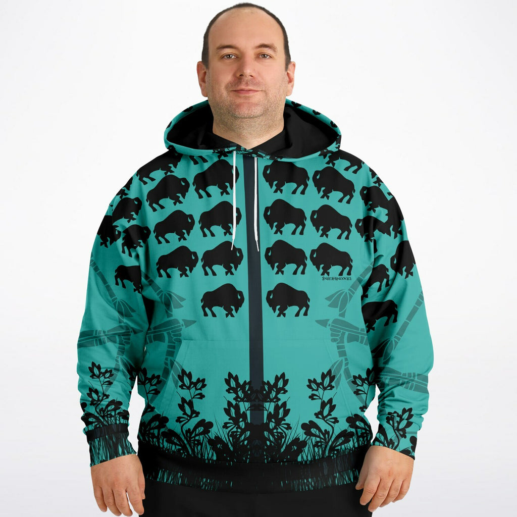 $NiieihiiNookei Fashion Plus-size Hoodie - AOP