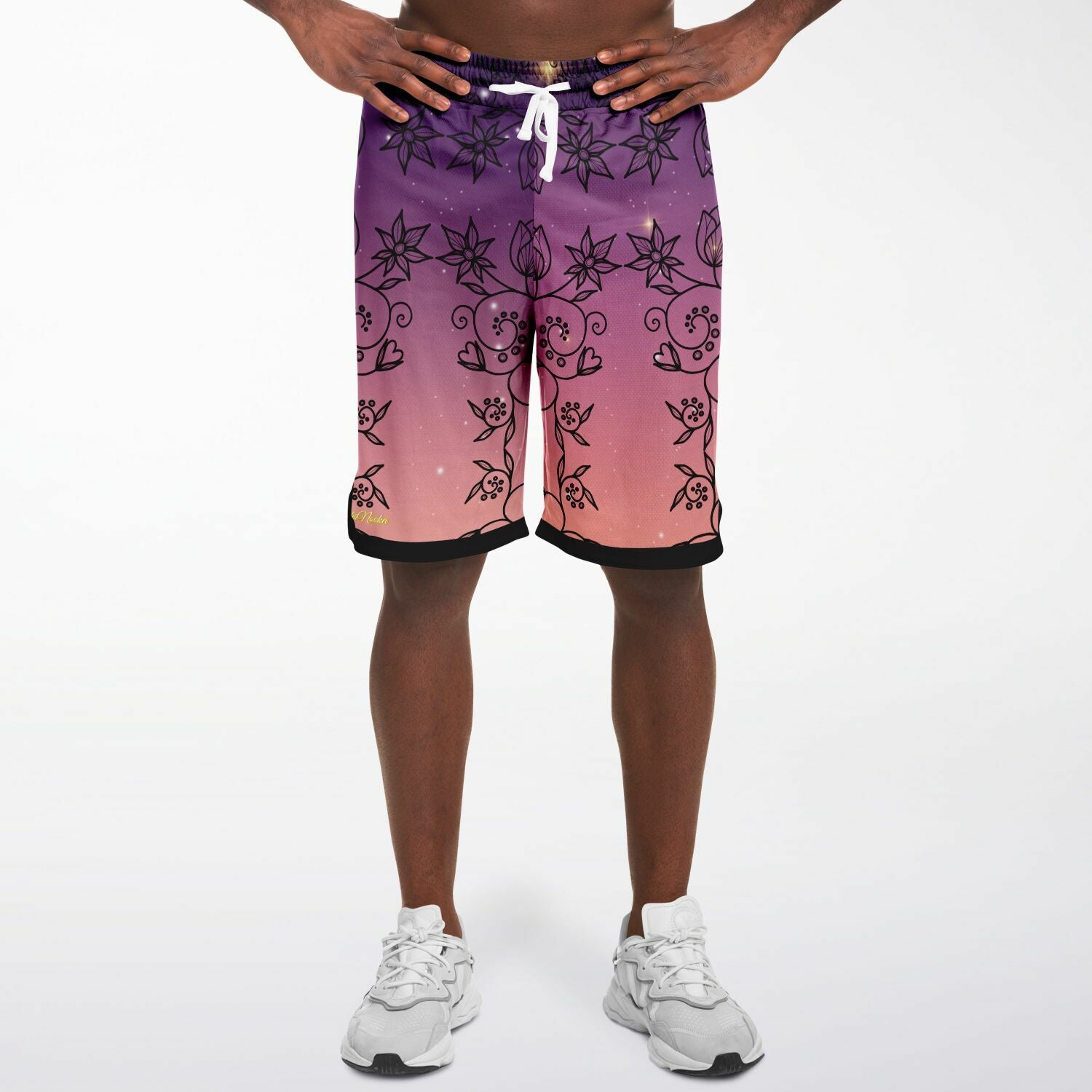 $NiieihiiNookei Basketball Short Rib - AOP
