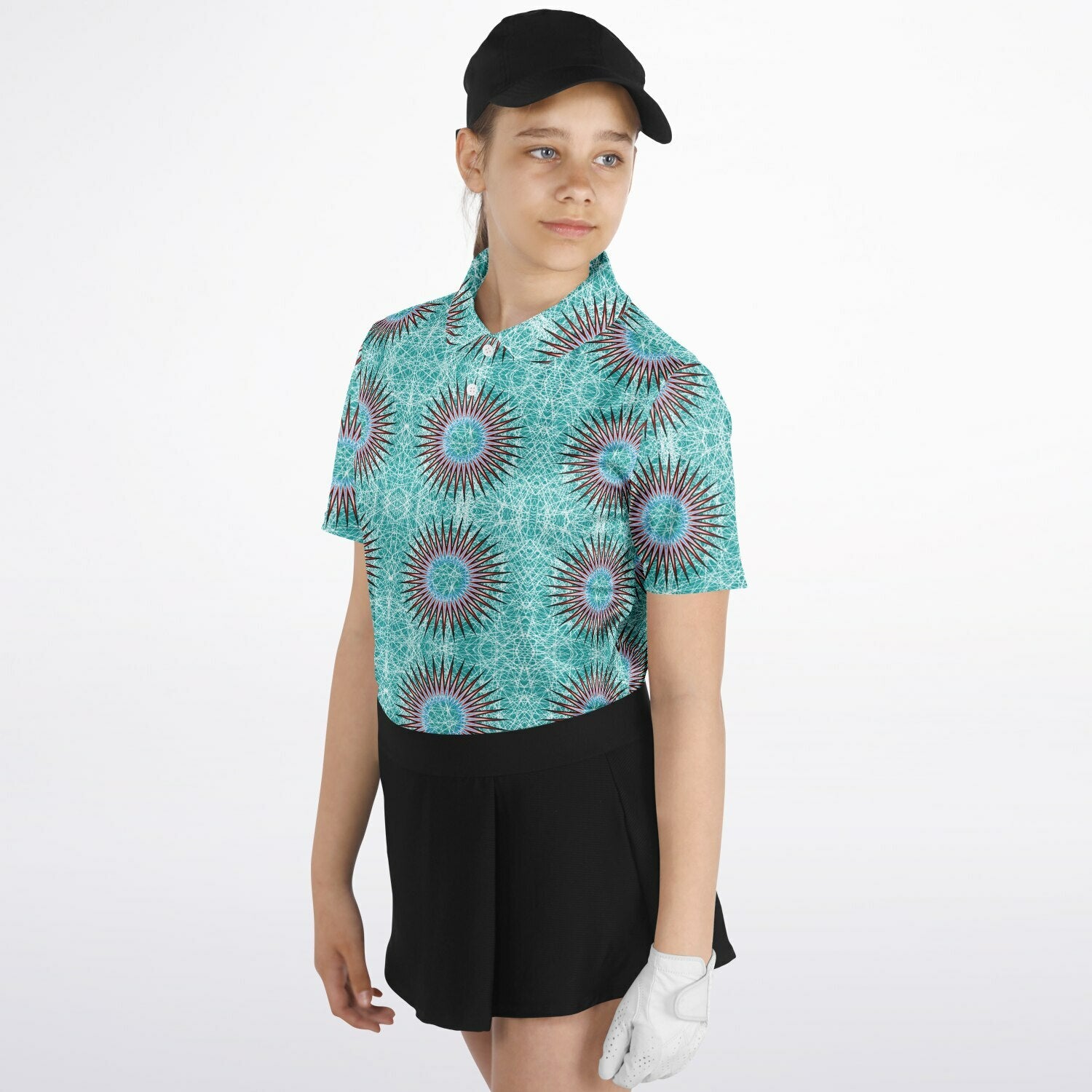 $NiieihiiNookei Kids Polo Shirt - AOP